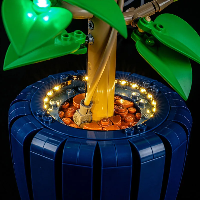 

Комплект светодиодных ламп для LEGO Hibiscus 10372 (цветок), DIY-игрушка, рождественский подарок (не включает строительные блоки, кирпичи, наборы, модели)