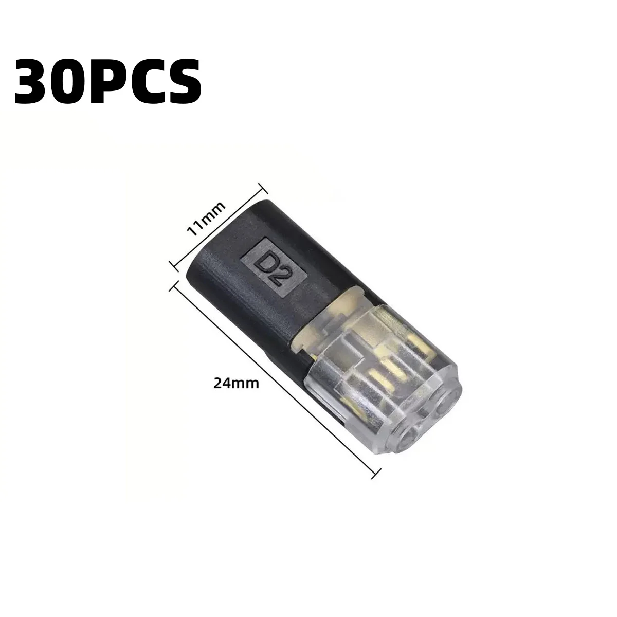 2-pins plug waterdichte elektrische connector autodraad kabel auto-elektrische connector strip terminal-aansluiting NIEUW