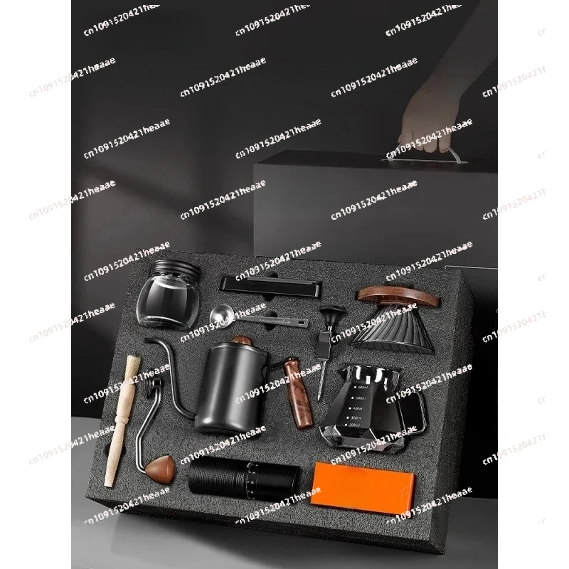 

Suitable for Hand Made Coffee Maker Suit Gift Box Hand-Turned Machine Small Household Grinder