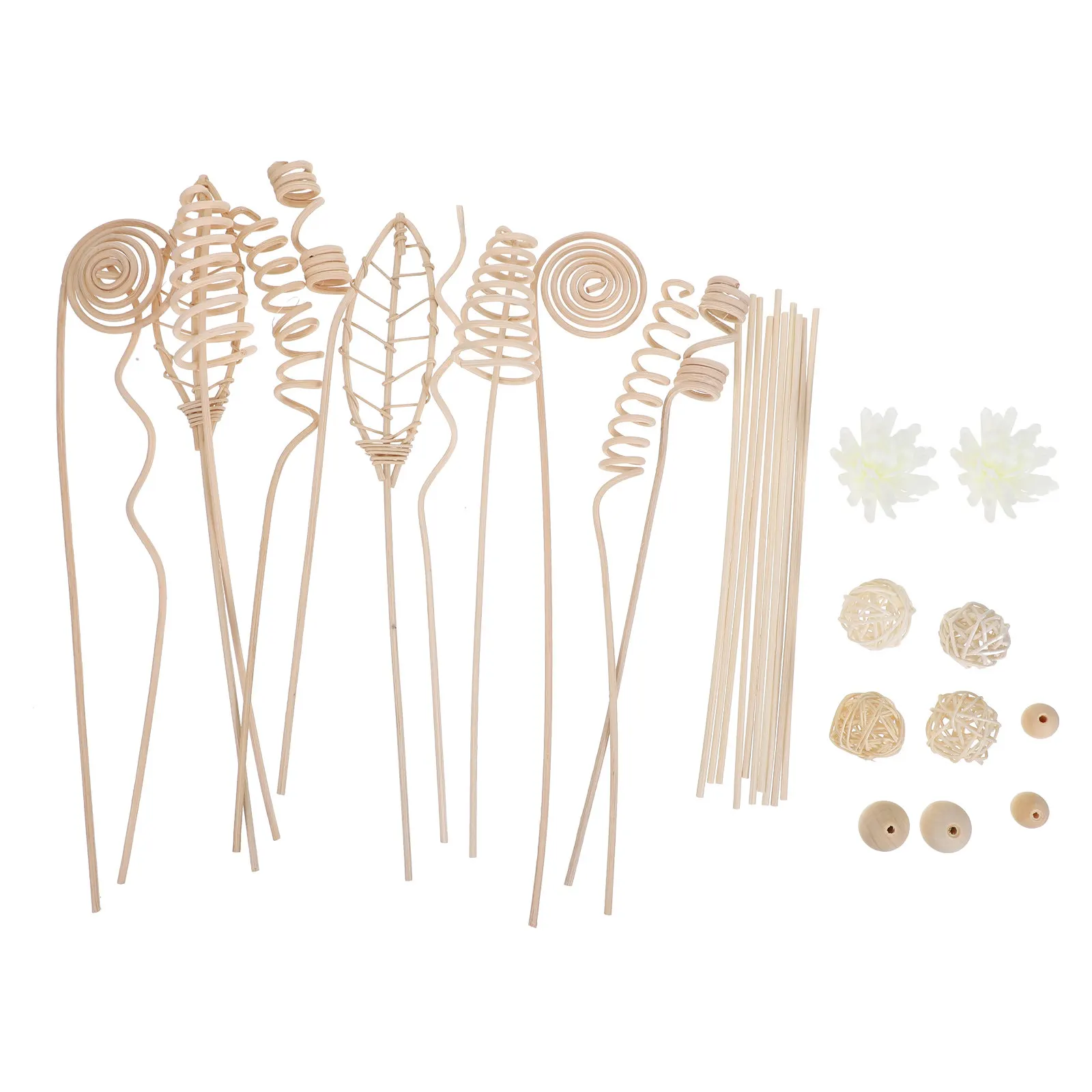 32Pcs Room Fragrance Diffuser Reeds Home Aromatherapy Reed Diffuser Oil Refill Sticks Essential Oil Aromatherapy Sticks
