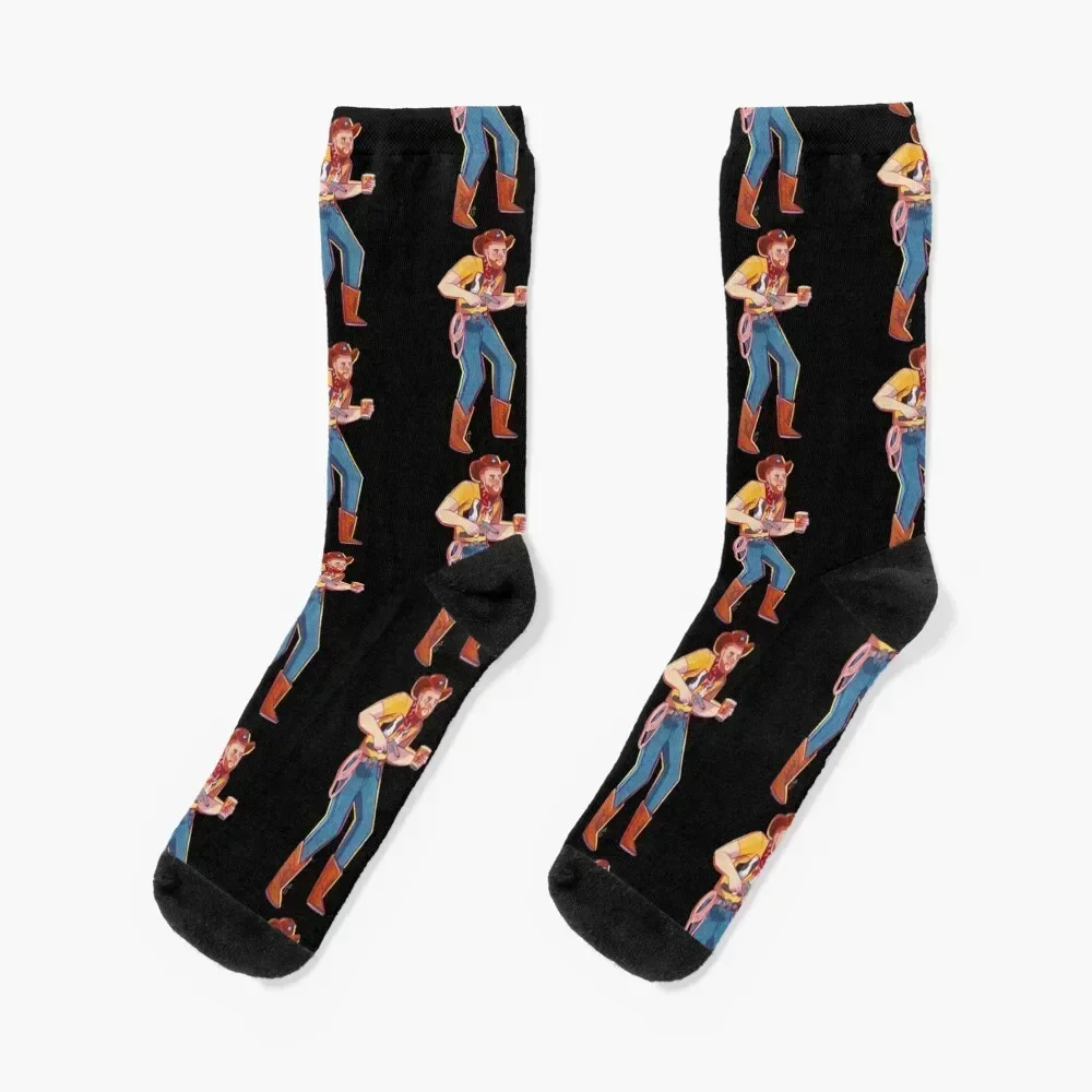 

Cowdoy Aunty Donna T-Shirts Gift For Fans, For Men and Women Socks designer hockey Run kawaii Girl'S Socks Men's