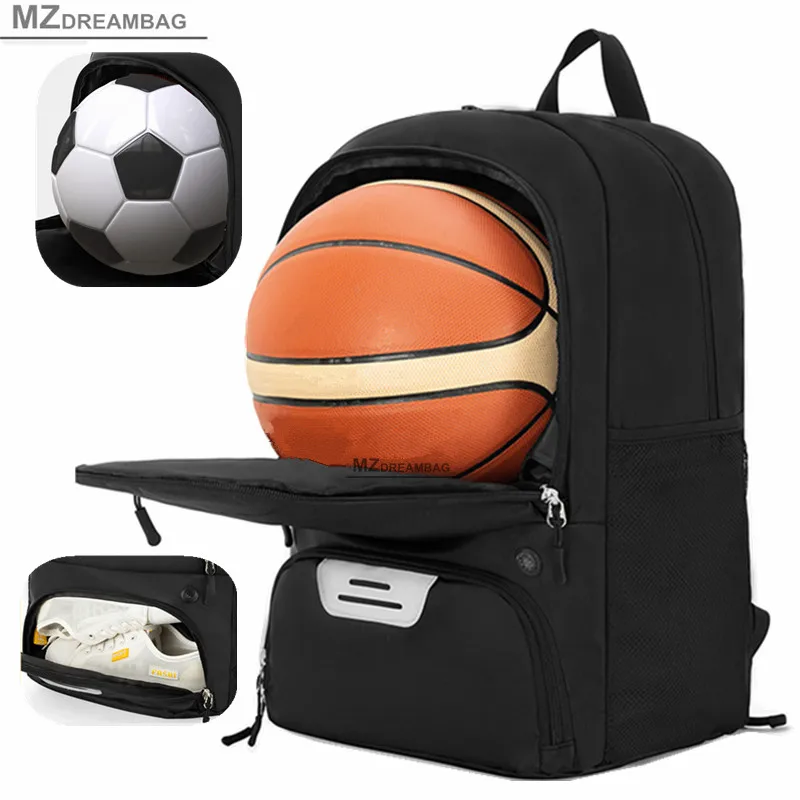 Men's Gym Backpack For Travel Luggage Outdoor Football Training Shoes Pocket Large Laptop School Packing Fitness Male Sports Bag