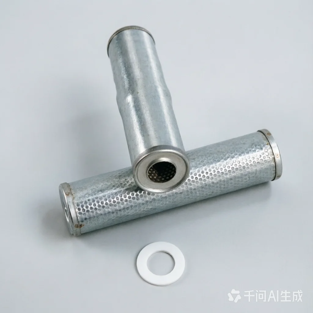 10 Inch Stainless Steel Water Filter Cartridge, 50/75/270/400 Micron Reusable Sediment Filter for Whole House Filtration