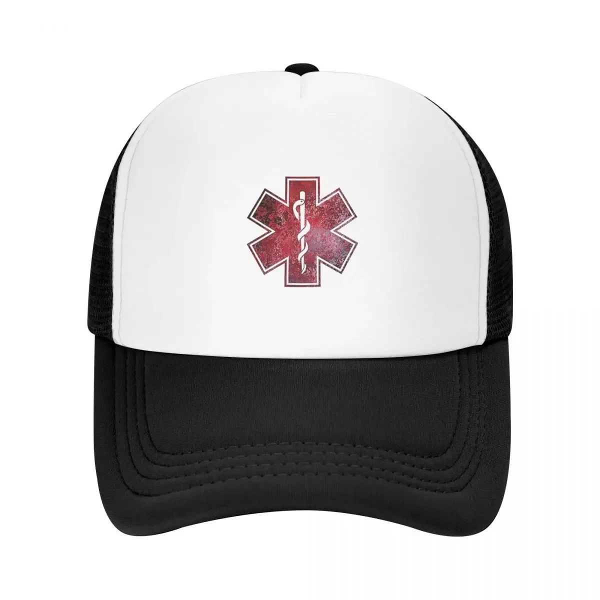 

Кепка Emt Star Of Life, модные повседневные сетчатые бейсболки, регулируемая шляпа, летние бейсболки унисекс в стиле хип-хоп, полихромные