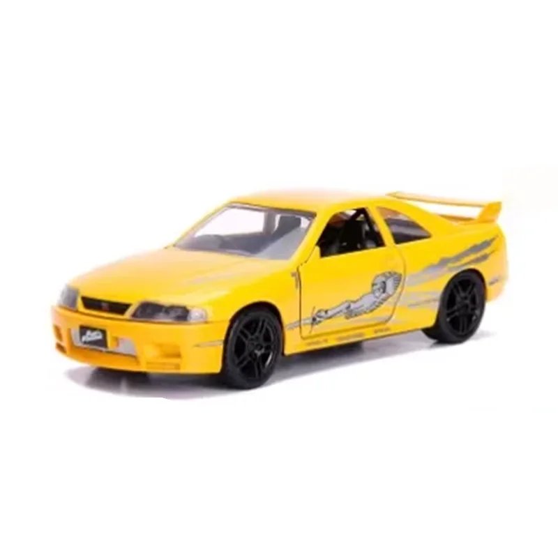 Jada 1:32 Scale Lancer Evolution IX/EL Camino/1995 Skyline GTR Alloy Car Model Static Collection Decorated Holiday Gifts Toys