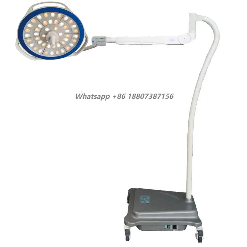 Mobile Battery Operated LED Shadowless Standing Mobile Light for Sale