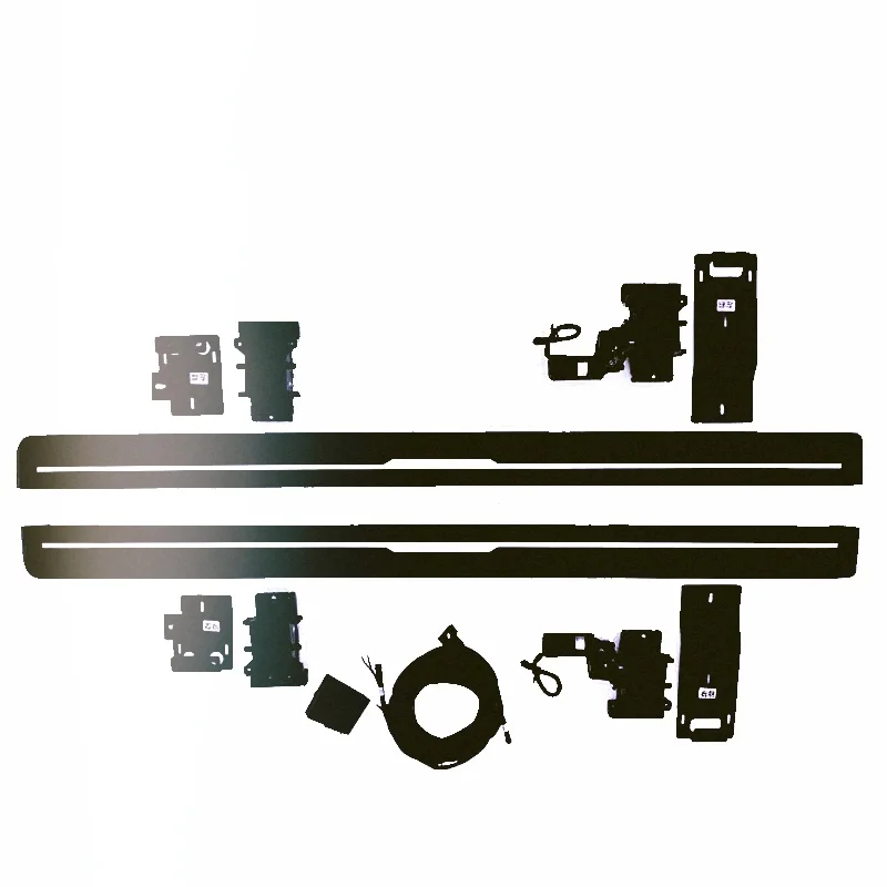 STLFA لوحة تشغيل كهربائية أوتوماتيكية قابلة للسحب خطوة جانبية من سبائك الألومنيوم لسيارات جيب جراند شيروكي WK2 WL 2010 + SUV #3