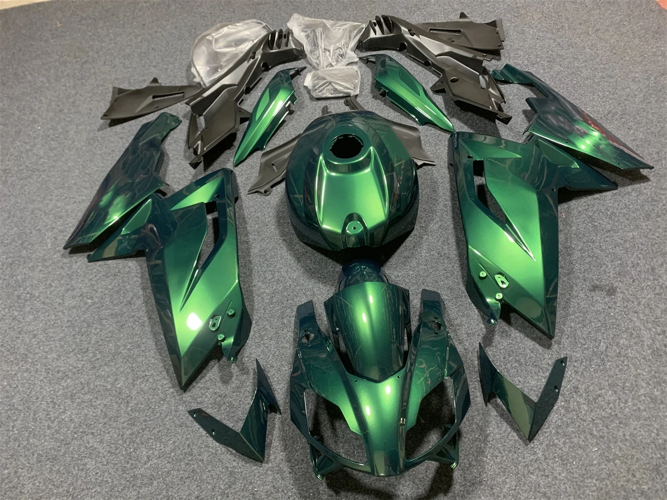 New ABS Motorcycle Fairings Kit Fit For Aprilia RS125 2006 2007 2008 2009 2010 2011 Bodywork Set Custom Metallic green