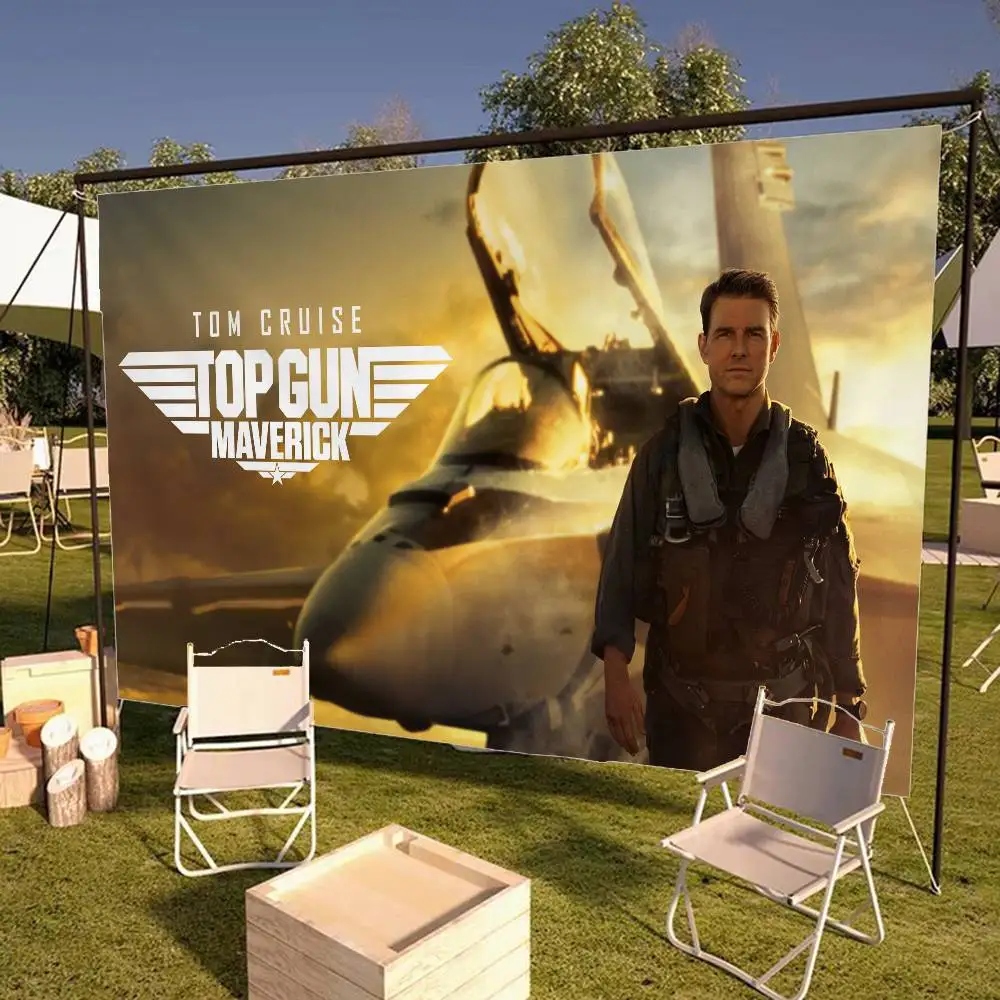 Modern Movie Top Gun Maverick Advanced Printing Commercial Advertising Flag Company Party Banner
