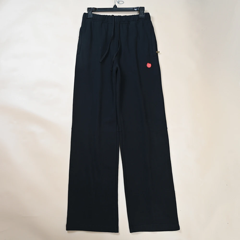 الخريف الشتاء المرأة عارضة عالية الخصر السراويل مرونة الخصر مربوط مخروط مستقيم الساق السراويل تنوعا مريحة Sweatpants #1