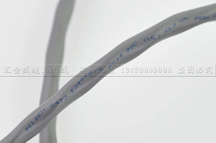 الولايات المتحدة الأمريكية بلدن 8473 كابل مكبر الصوت الإلكترونية ، 2 موصل 14AWG (42x30) المعلبة النحاس ، بك العزل ، بك الخارجي سترة ، CL3