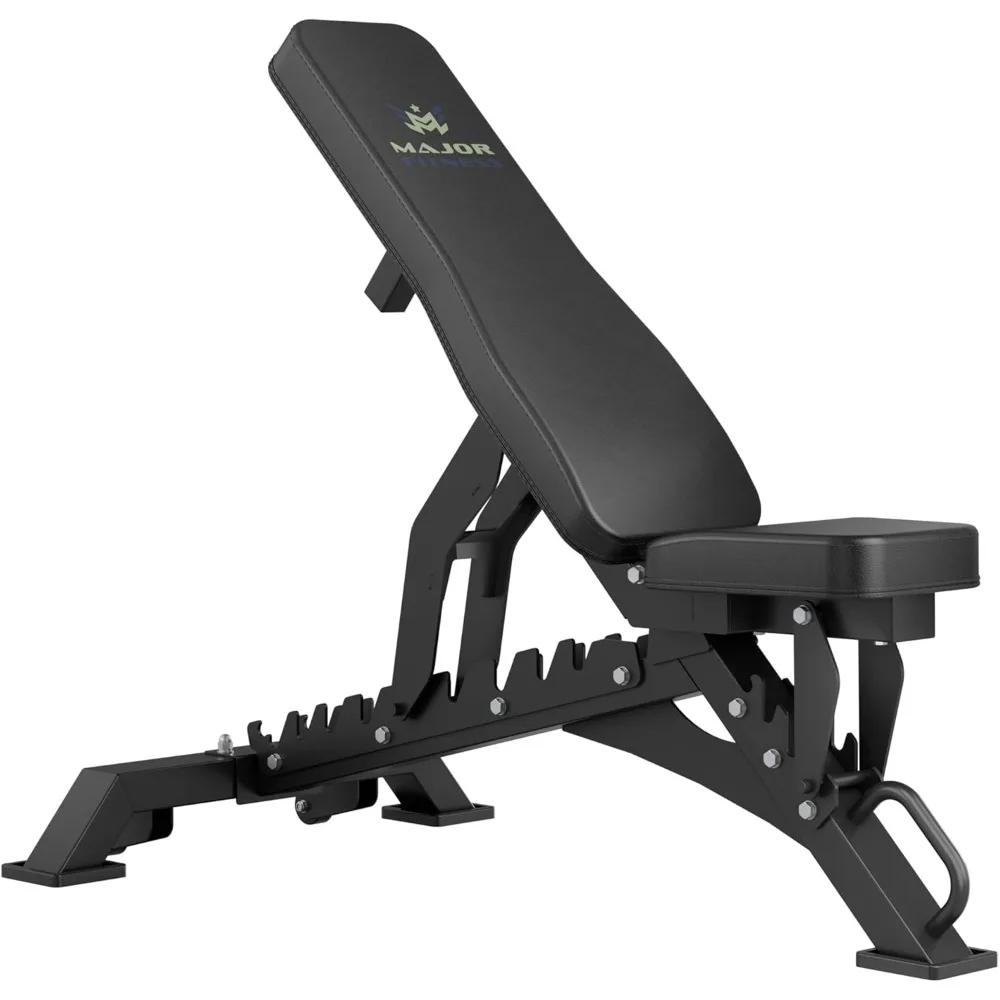 Adjustable Weight Bench 1300LBS Capacity 36 Positions Strength Training Bench for Home Gym