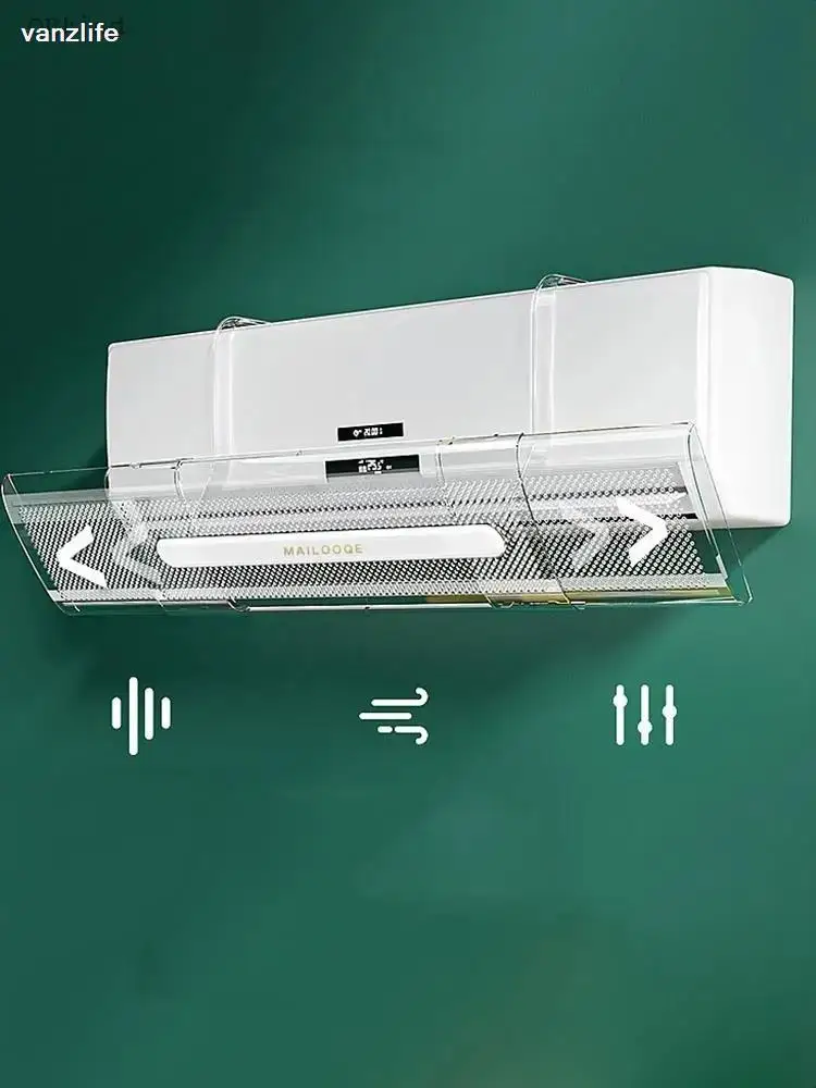 VANZLIFE outlet air conditioning wind deflector direct proof cover baby lili baffle wall general transfer ventilation artifact