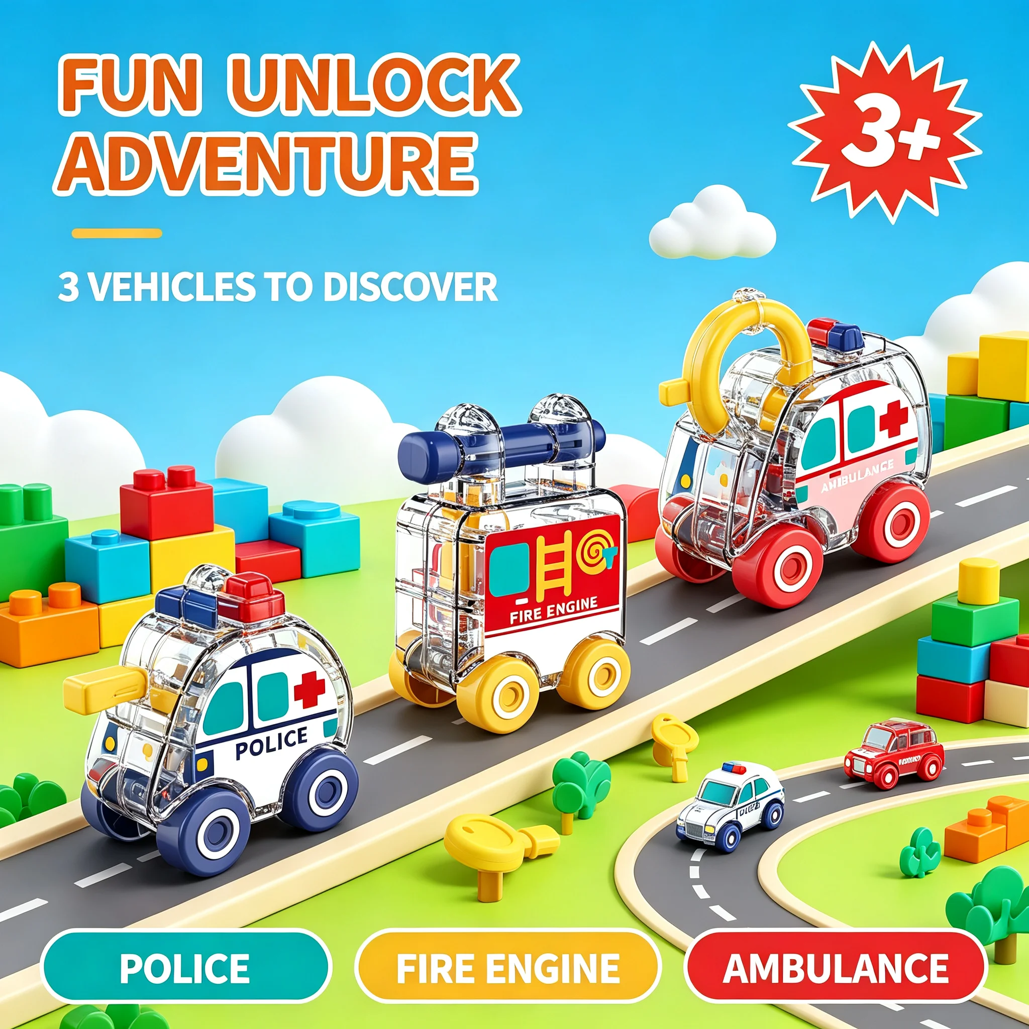 Toddler Key Matching Unlock Ca - Kids Education Material 评论和价格