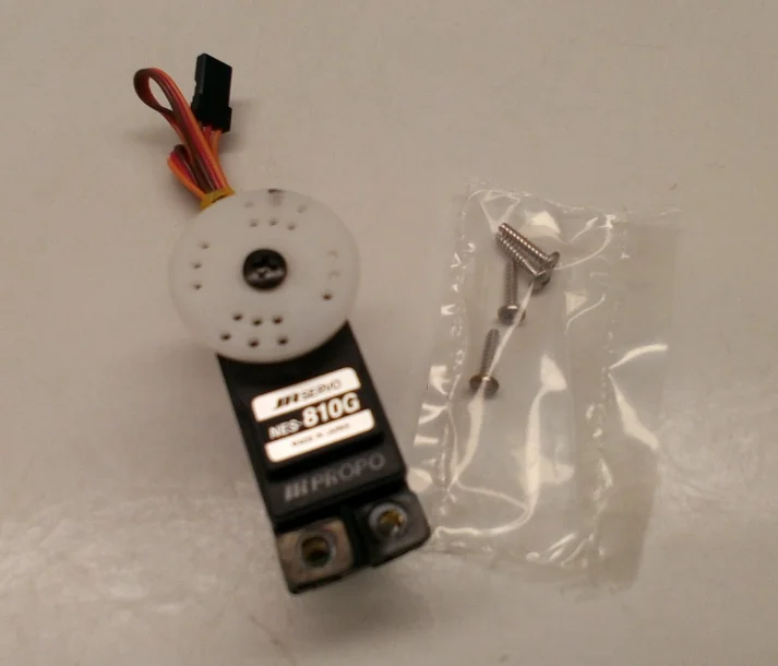 

JR NES-810G Sport Heli Tail Servo JRPRS810G для вибрационного гироскопа, крутящий момент 2,4 кг, скорость 0,1 с