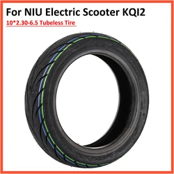 10*2.30-6.5 Tubeless Tire for NIU Electric Scooter KQI 2 KickScooter 10 Inch Tyre Durable Wheel Replacement Accessories Parts