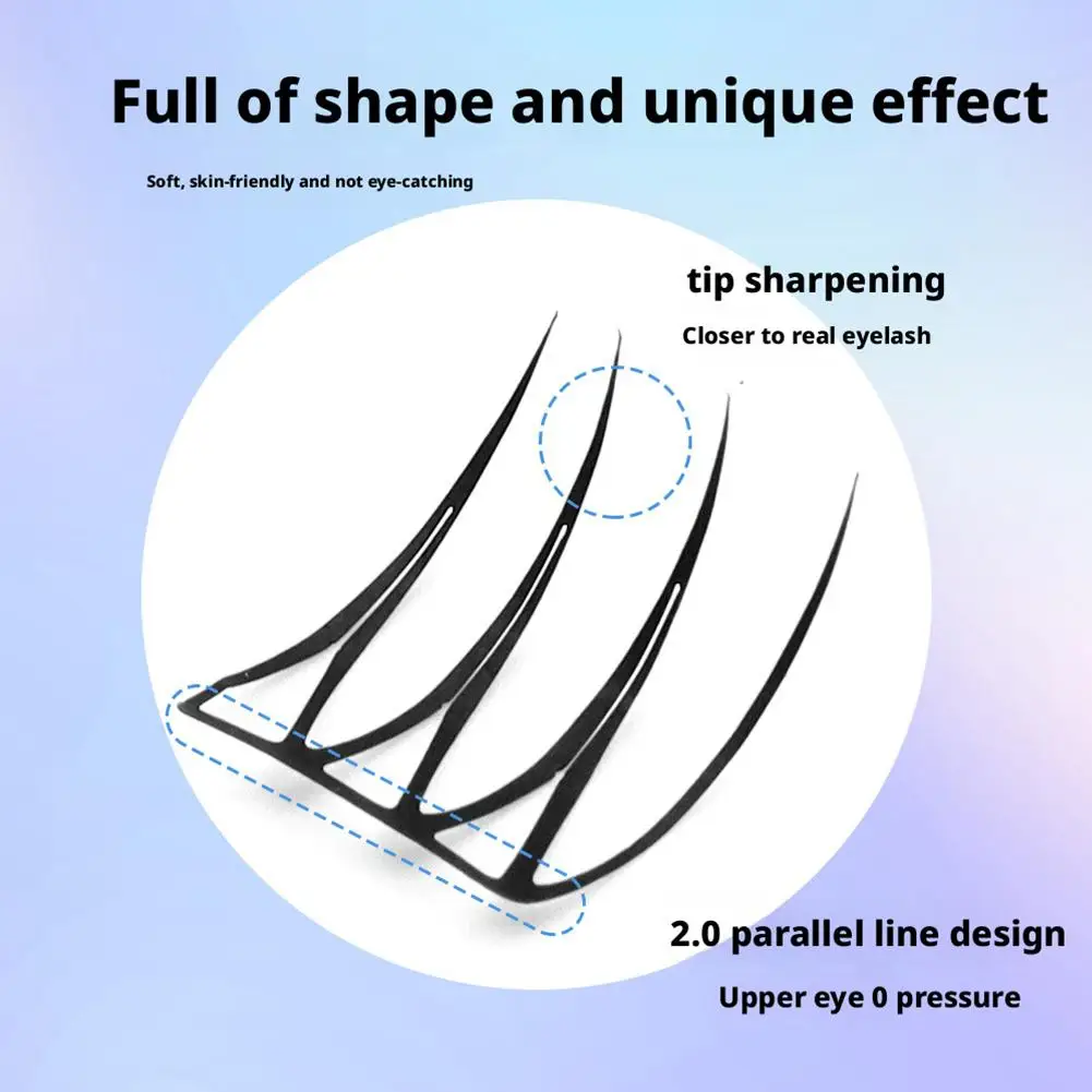 

1set Lazy Girl Flower Eyelashes Natural Single Cluster Fine Stem Eyelash Extension Manga False Eyelashes