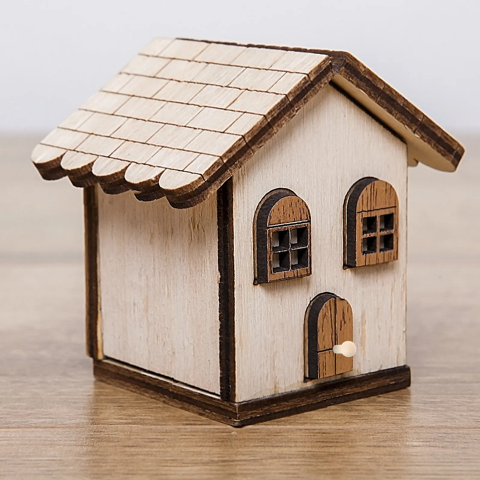 

24 шт. миниатюрных деревянных ручек для ящиков, маленькие ручки для миниатюрной мебели, аксессуары для мини-домов, детали для DIY мебели