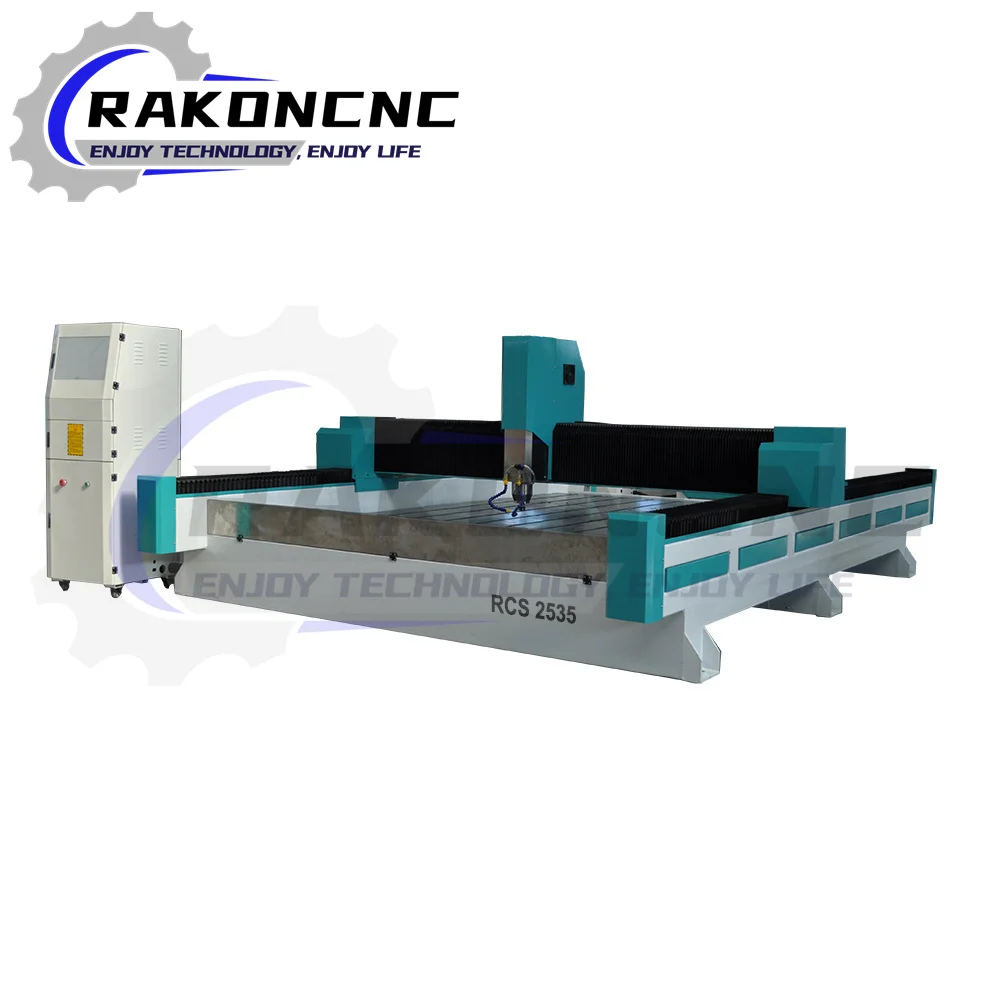 Jinan-máquina de fresado profesional Rakoncnc 1325, tallado 3D de mármol y granito, gran oferta