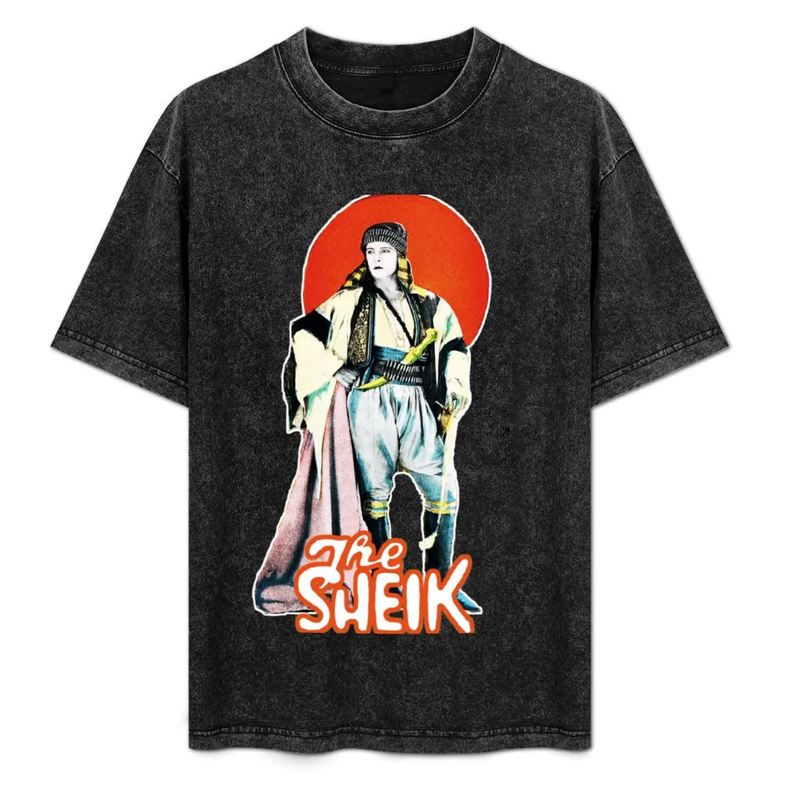 

HD The Sheik (1921) - Silent movie T-Shirt Plus Size Simple Casual Top