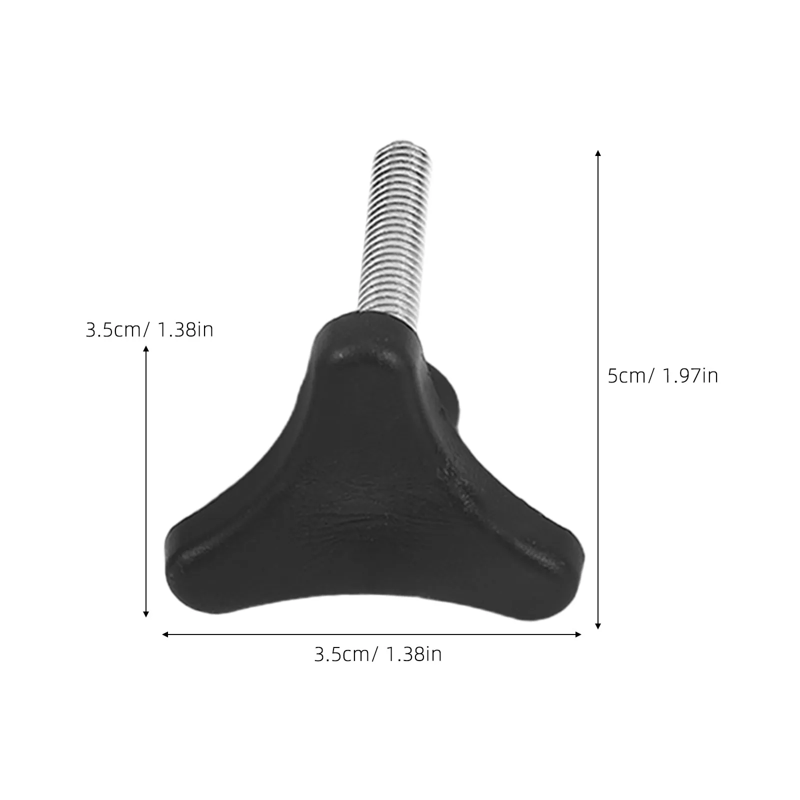 8 PCS Commode Chair Fasteners Accessories Bedside Thumb Screws Toilet Replacement Seat