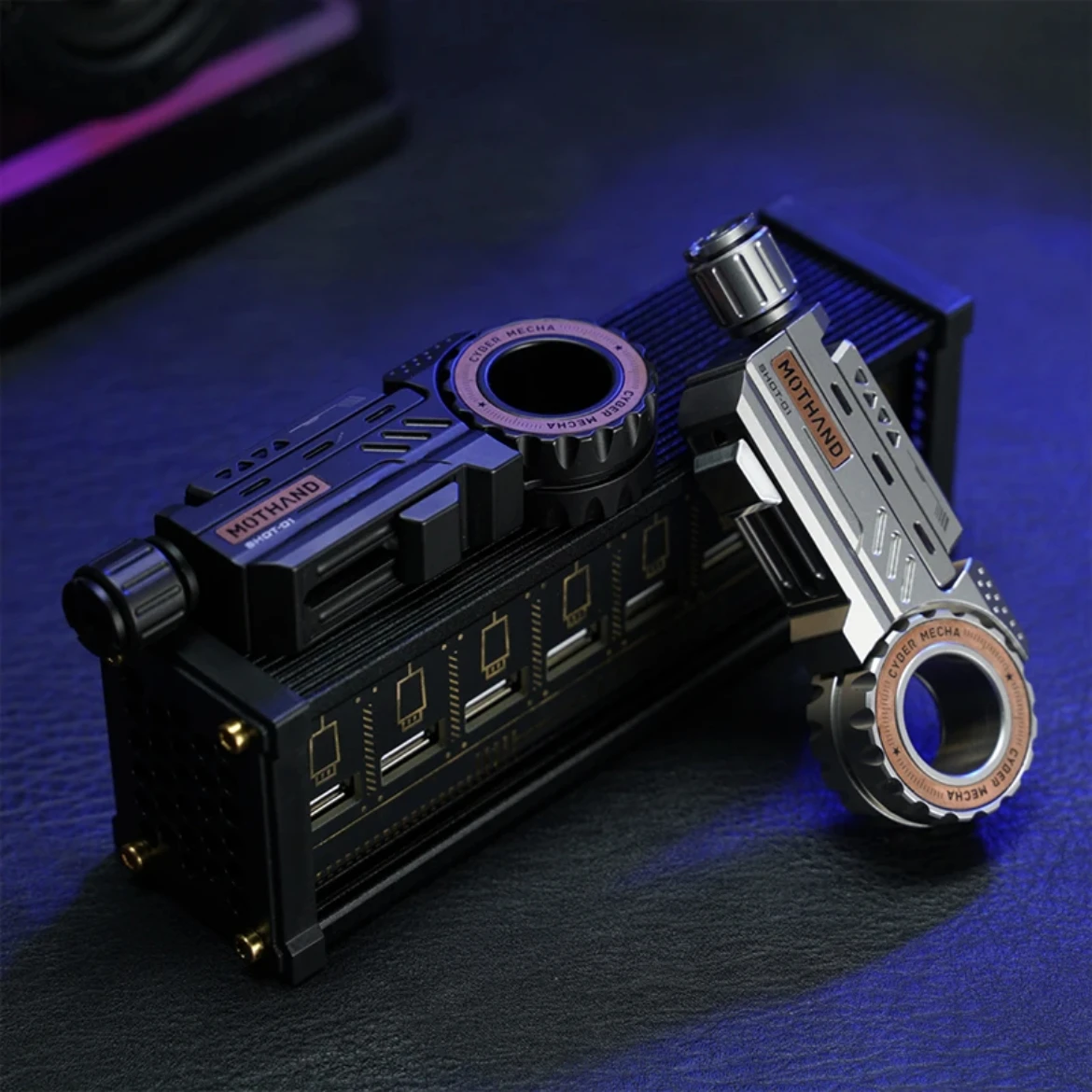ปืนของเล่นกลความเข้มข้น Aid Fidget ของเล่น Spinner Slider EDC โลหะ Anti Stress Sensory ADHD Focus เครื่องมือ