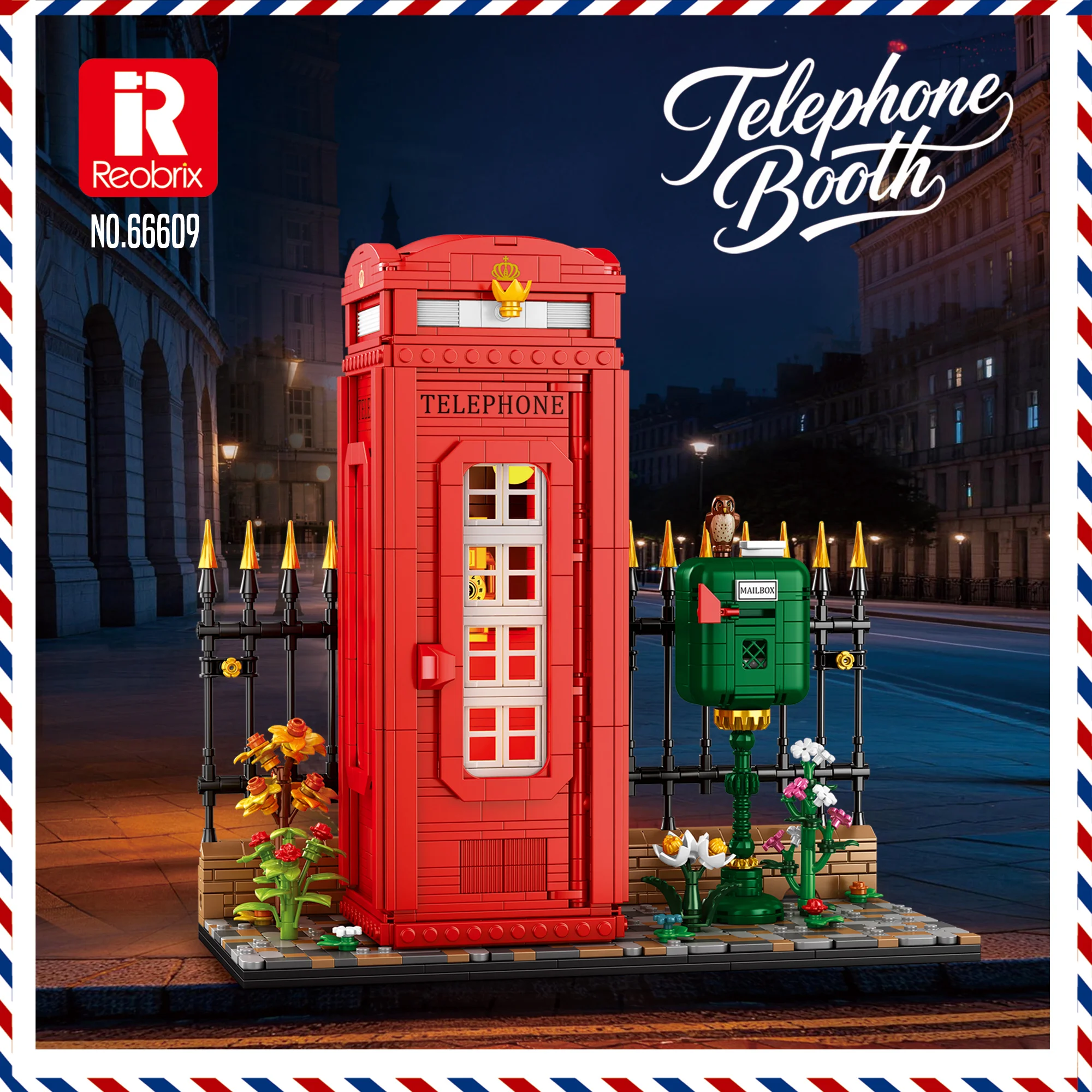 UK Classic Red Telephone Booth - Decor Lighting Uk 评论和价格