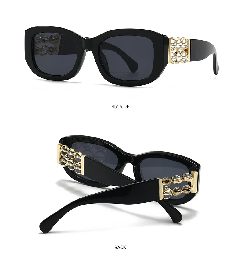 Damen-Sonnenbrille, modische Cat-Eye-Sonnenbrille, großer Rahmen, lila Farbverlauf, Damenbrille, Sonnenbrille für Damen – Detail 8