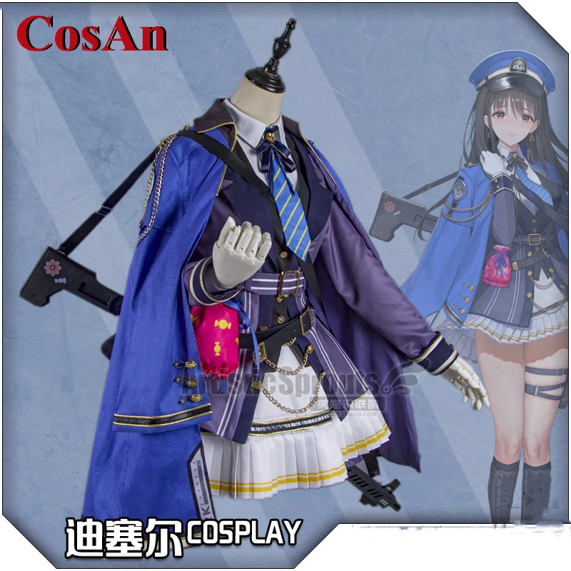 CosAn Hot Game NIKKE Diesel Cosplay Costume Fashion Gorgeous Combat Uniform Female Activity Party Role Play Clothing