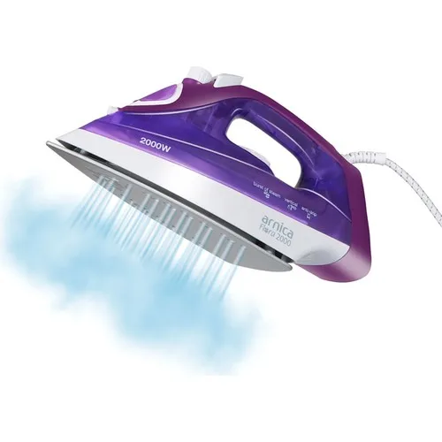 Arnica Flora Ceramic Soleplate Ironing 2000 W (Purple/White)