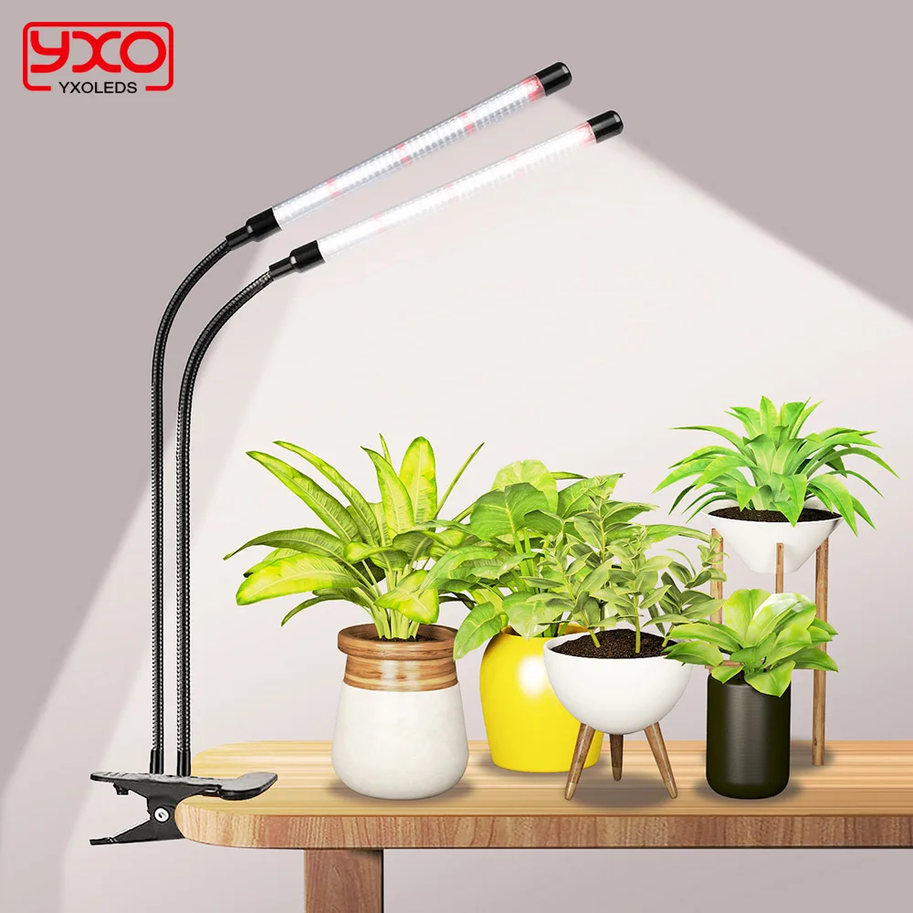 

USB 84-154 LED Grow Light Phytolamp for Plants with Control Full Spectrum Fitolamp Lights Home Flower Seedling Clip Phyto Lamp