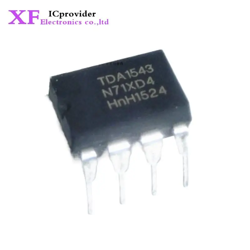 10pcs TDA1543 Dual 16-bit DAC economy version I2S input format.