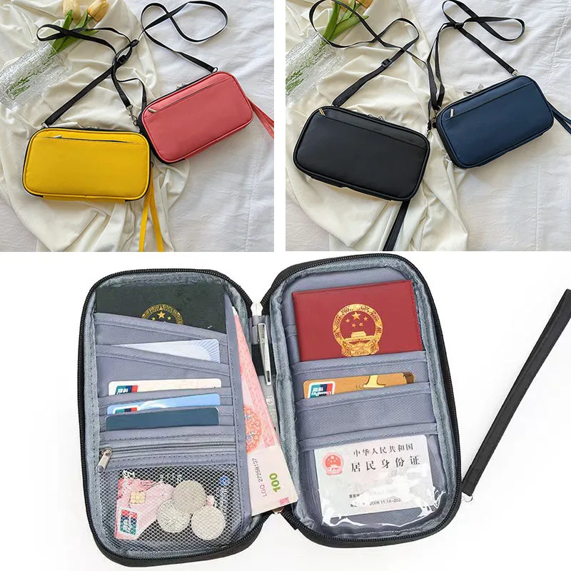 Passport Packs Travel Wallet Family Passport Holder Creative Waterproof Document Case Travel Accessories Document Bag Cardholder