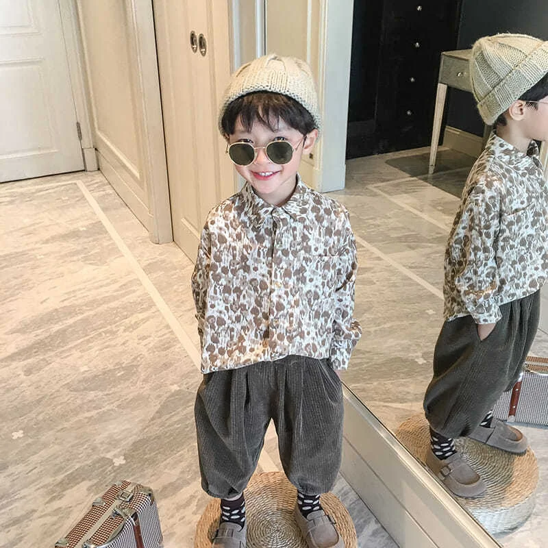 

Boys Baby's Blouse Coat Jacket Outwear 2022 Floral Spring Autumn Overcoat Top Party High Quality Children's Clothing