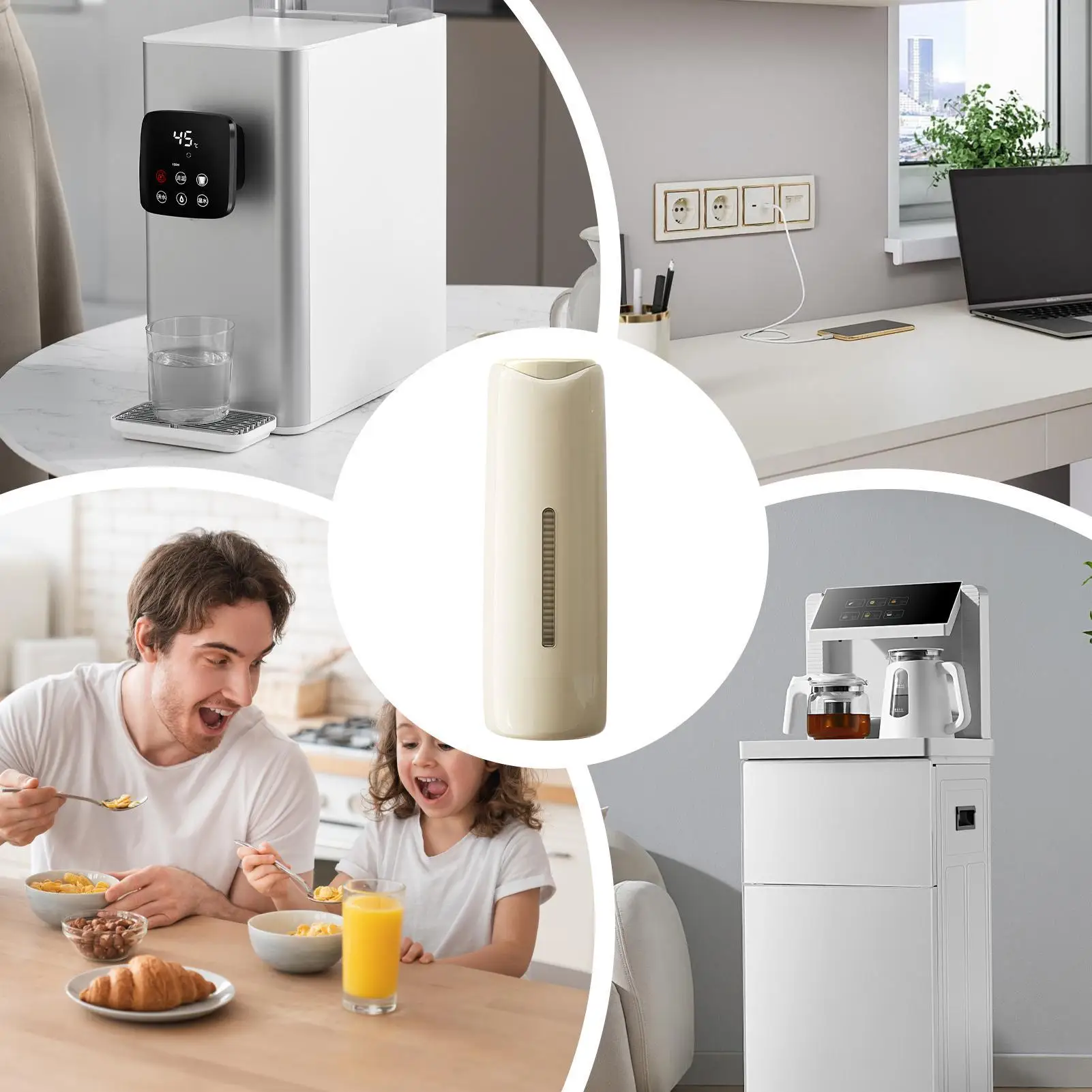 Paper Cup Dispenser Pull Type Paper Cup Organizer Wall Mounted No-Drilling Teacups Storage For Kitchen Home Living Room