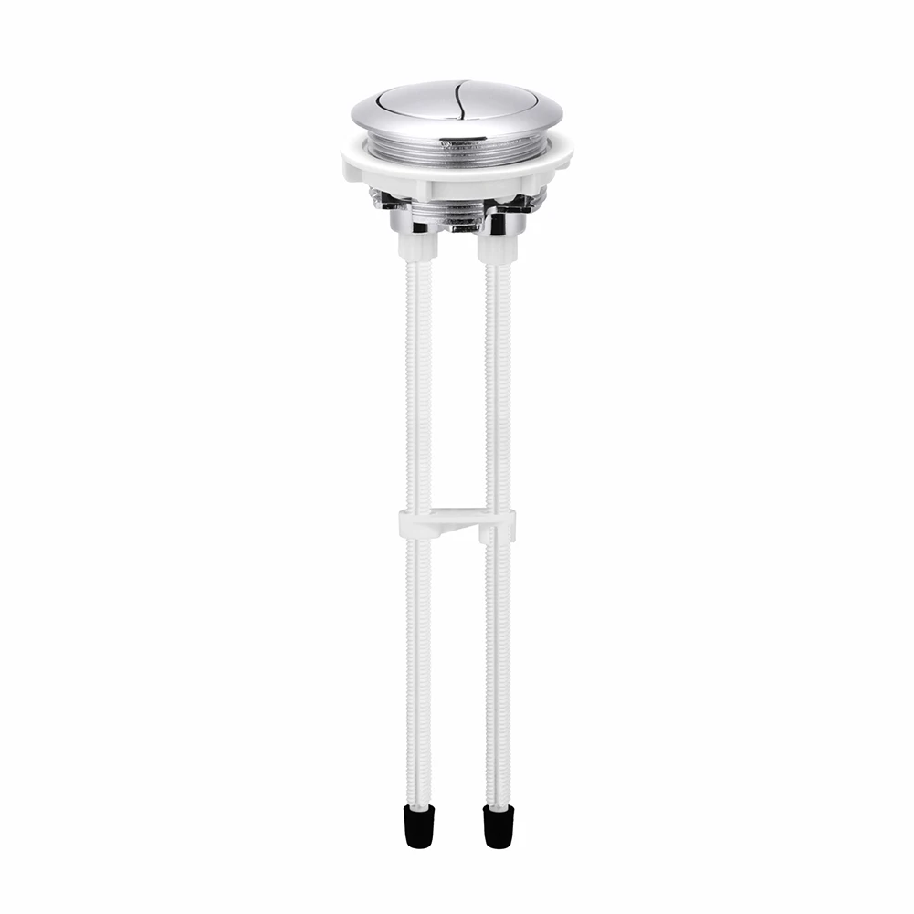 

Toilet Tank Button Single Toilets Flush Button Water Tank Parts Switch Water Press Push Buttons For Toilets Hole Diameter 48mm