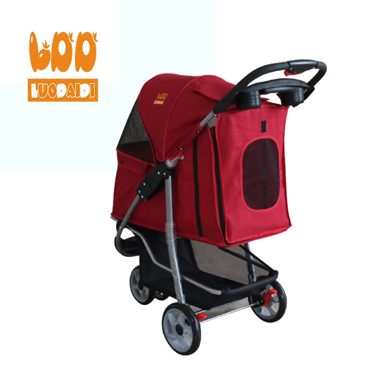 3 wheel innopet pet stroller 5 in 1 dog trolley for large dogs