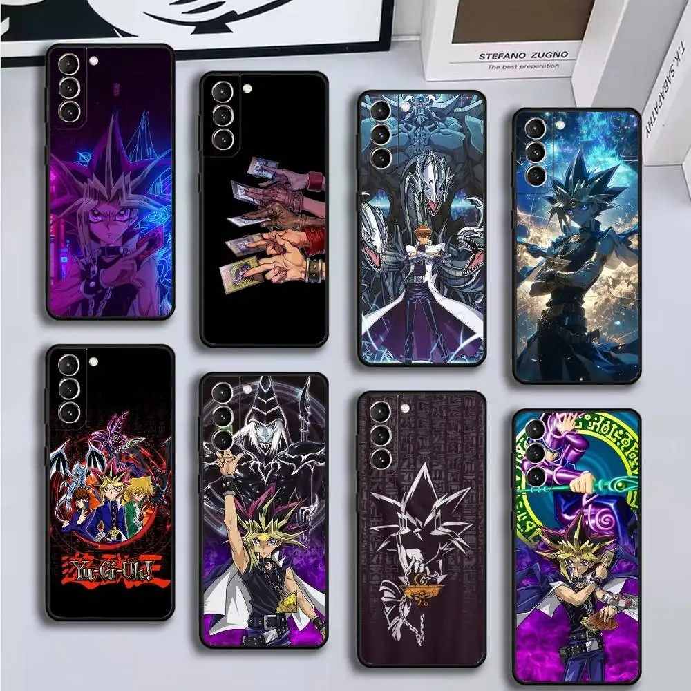 

Anime Y-Yu-Gi-Oh Phone Case For Samsung GalaxyA13,21s,22,31,32,52,53,71,72,73,Soft Black Shell