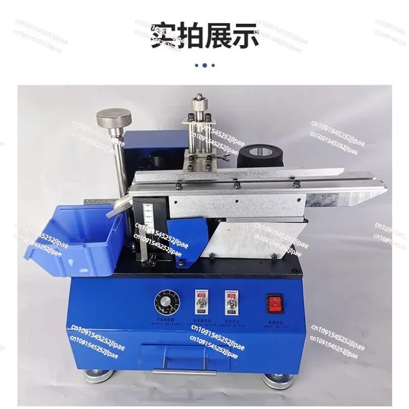 Hand Crank Resistance Forming Machine U/F Type Resistor Axial Lead Bend Cut & Form Machine Manual U/F Type Bend Molding Machine