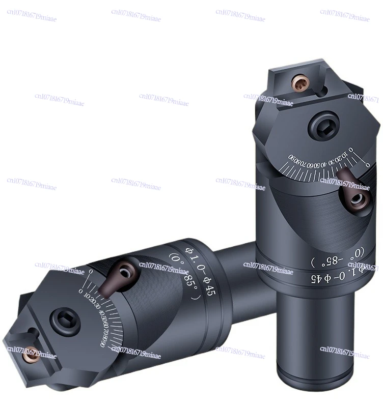 Universal Chamfering Cutter Adjustable Chamfering Cutter Multifunctional Milling Cutter Holder 0-85 Degree Chamfering
