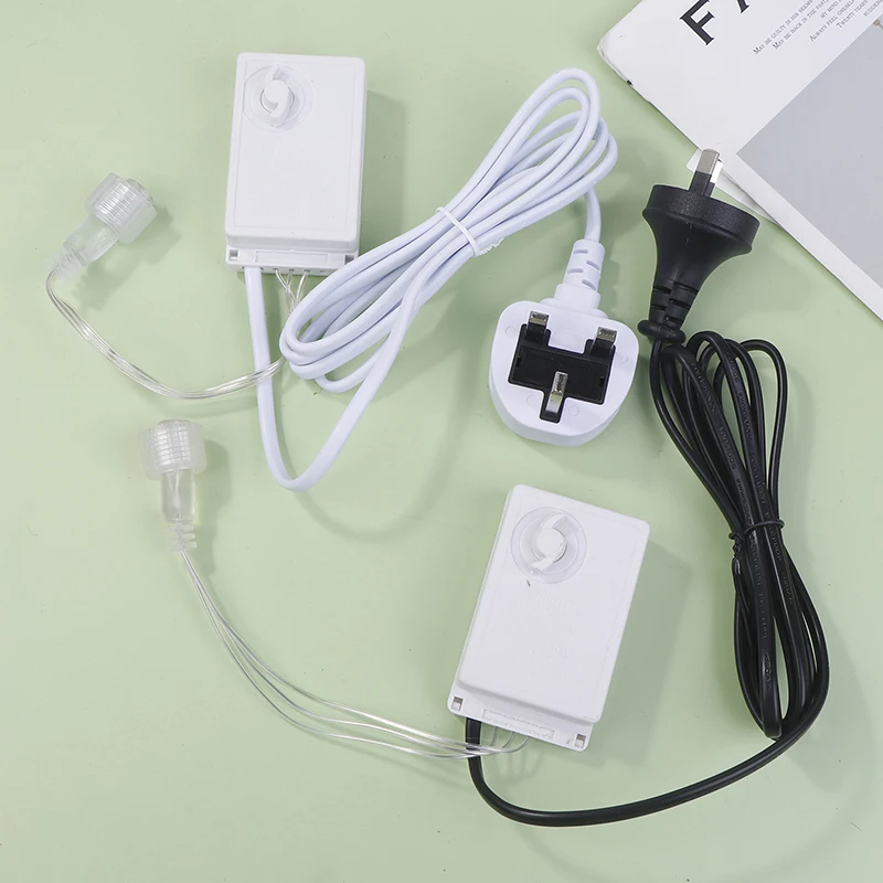 AU EU UK LED Plug Dimmer 8 Modes EK-04 Knob Controller Bright Curtain Icicle Lamp String Lights Waterproof Constant Brightness