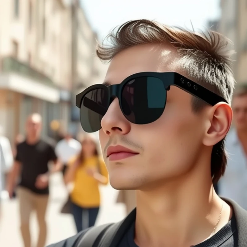 

Смарт-очки GM05, музыкальные наушники, солнцезащитные очки для звонков, которые можно в сочетании с линзами для близорукости, Bluetooth-очки 2025