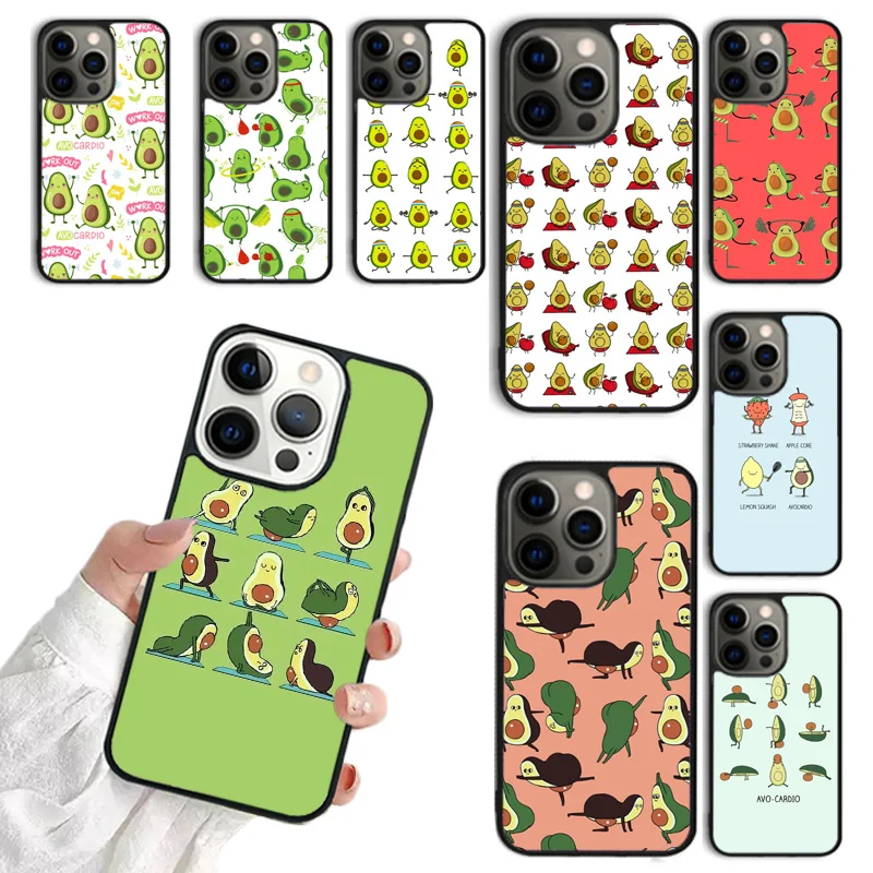 Cute Cartoon Avocad…