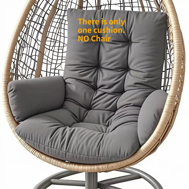 Boheemse stijl schommelstoelkussen binnen/buiten kussen zachte vulling voor hangstoelen balkon tuin terras meubelkussen