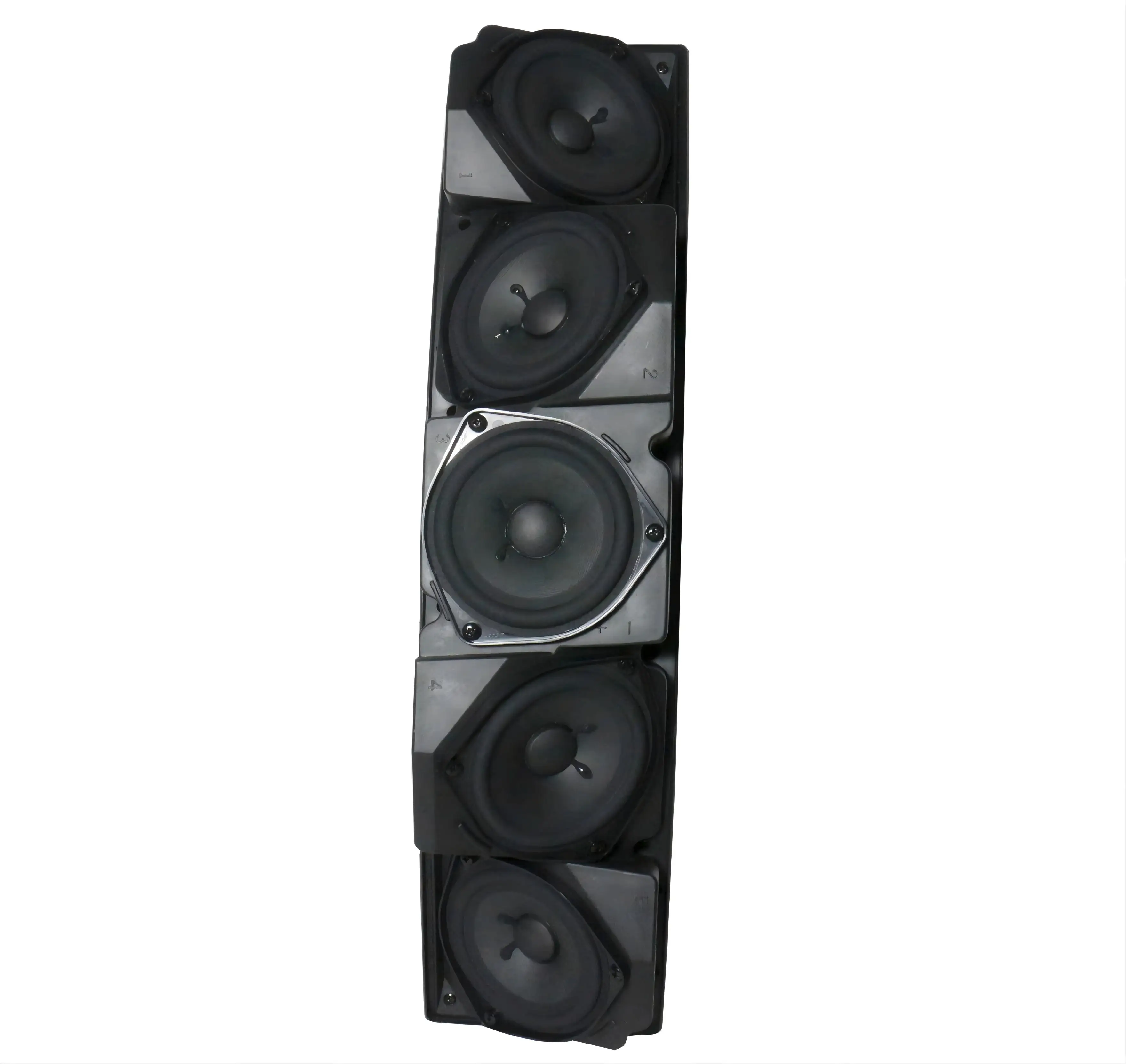 V Low-Impedance Wall Speaker Featuring Adjustable Sound Coverage in Demanding Commercial Installations Wall Speaker
