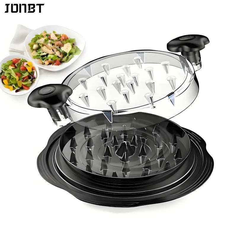 

Chicken Shredder Tool Manual Meat Shredder Machine Twist Shredding Plate Kitchen Tool for Chicken Beef Pork Fast Food Prep