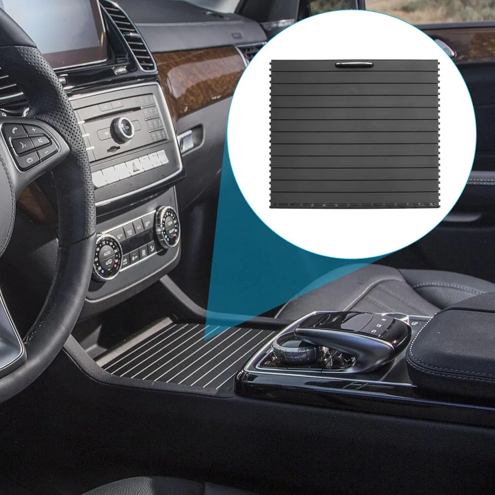 

1666805802 Center Console Roller Blind Cover For Mercedes-Benz ML W166 GL X166 2012-15 GLE W166 GLS W292 2015-2019