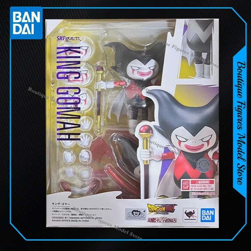 

Оригинальные оригинальные Bandai SHFiguarts DRAGONBALL KING GOMAH, экшн-фигурки аниме, сборная модель, коллекция, подарок, детские игрушки