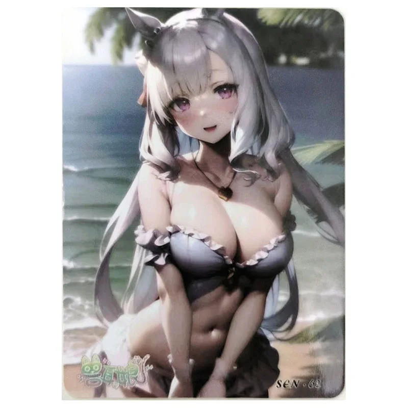 Anime Goddess Story Rare SEN Games Refraction Collectible Cards Yae Sakura Raiden Mei Kiana Bronya Toys for boys Birthday Gift