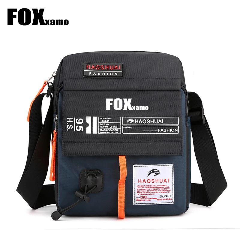 2024 New Fox xamo Fishing Bag Sport Cycling Travel Chest Bags Multi-function Outdoor Shoulder Bag Anti-theft Messengers Bag